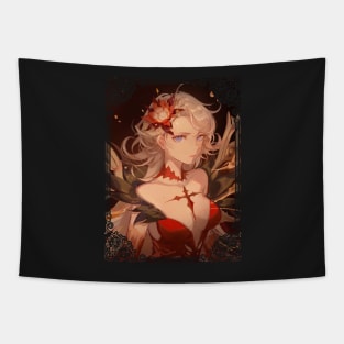 Lady Signora the Crimson Witch Tapestry