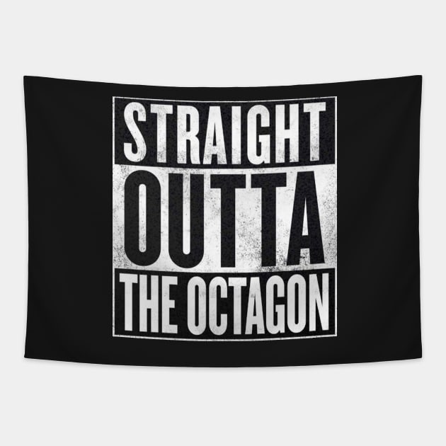 UFC - Straight Outta The Octagon Tapestry by WiccanNerd