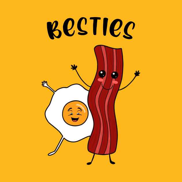 Breakfast Besties Bacon And Eggs by SartorisArt1