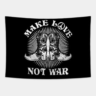 Make Love Not War Peace Vintage Pray For Israel Tapestry