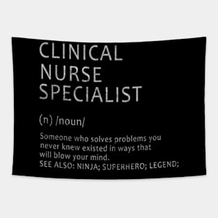 Clinical Nurse Specialist - Definition Design Tapestry