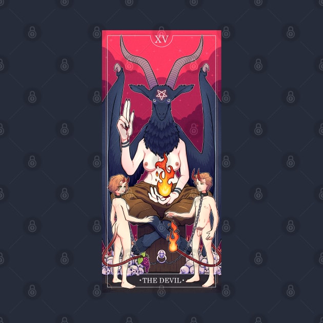 The Devil Tarot by Chrivart