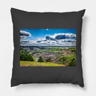 North Dakota Badlands Pillow