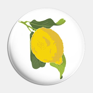 Food Vignette: Yellow Lemon Pin