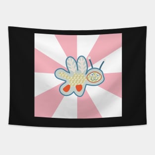 Bee guy design Tapestry