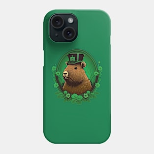 Capybara St. Patrick's Day Phone Case