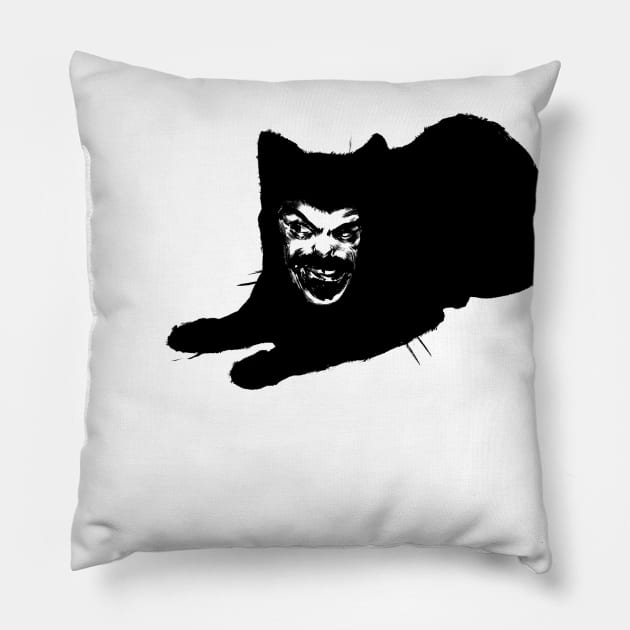 Vladislav Cat Pillow by BertoMier