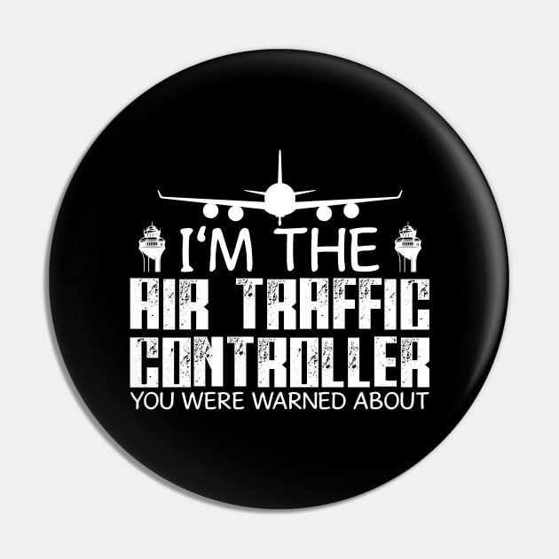 Flight Control Joke Air Traffic Pin by DesignatedDesigner