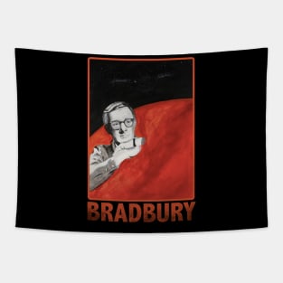 Ray Bradbury on Mars- Text Design Tapestry