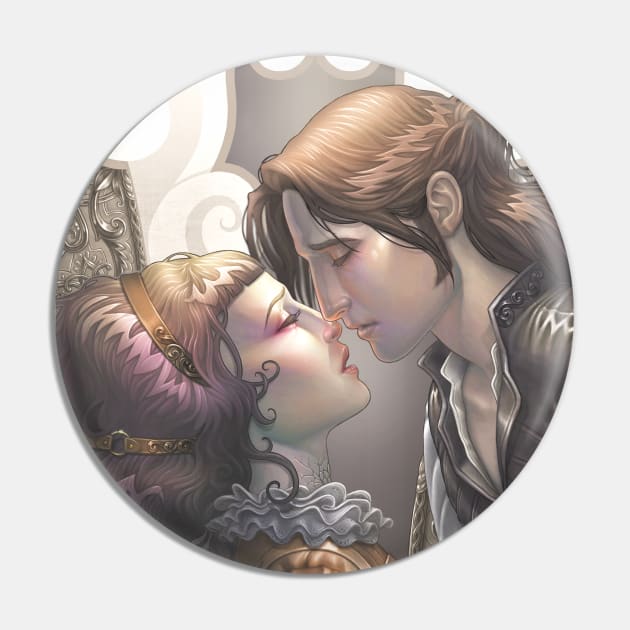 Athan and Minerva - Steampunk love Pin by Medusa Dollmaker