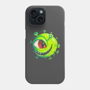 COVID Beholder Monster Dungeons and Dragons Phone Case