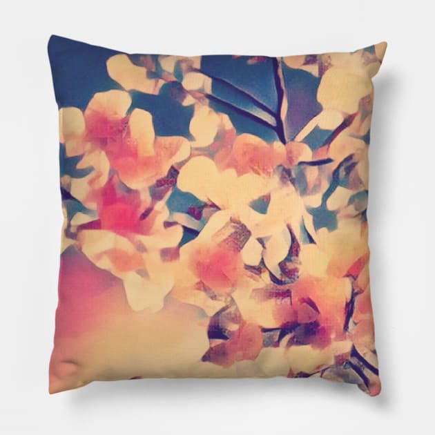 Flowers Pillow by MarcyRangel