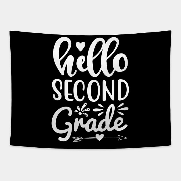 hello second grade Tapestry by AmineDesigns