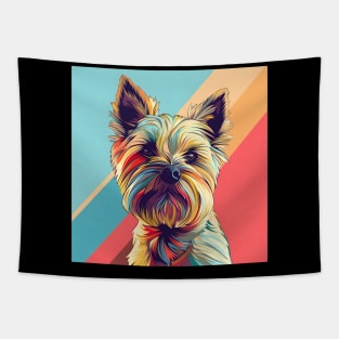 Cairn Terrier in 80's Tapestry