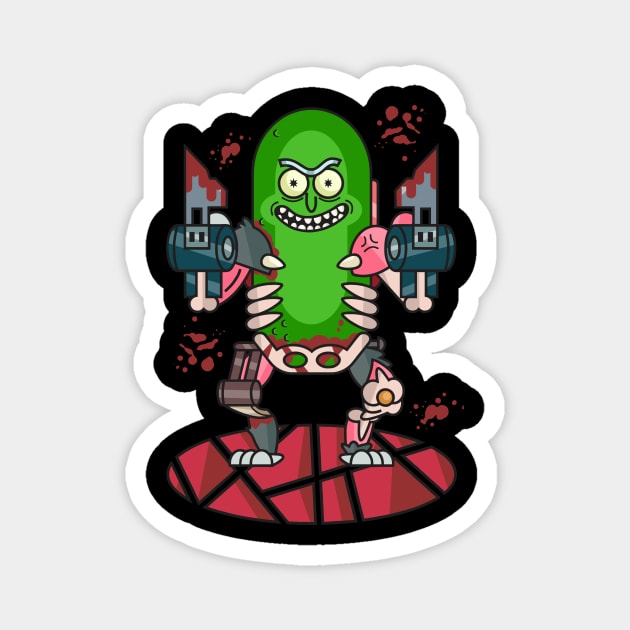 Pickle Magnet by Alien cat