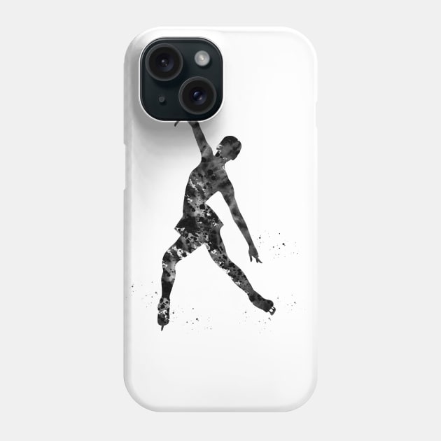 Ice Skater Phone Case by erzebeth