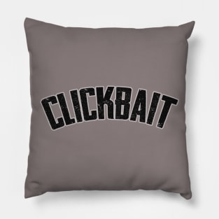 Clickbait Funny Youtube Title Pillow