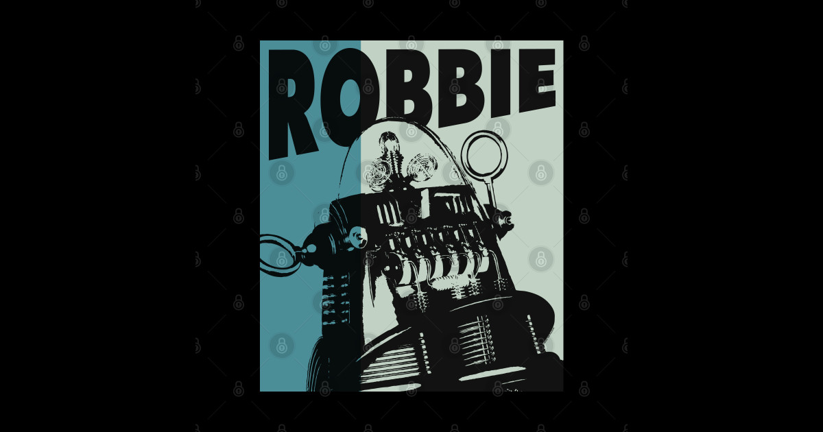 Robbie The Robot Forbidden Planet Sticker Teepublic