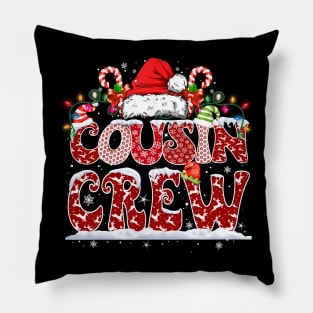 Christmas Cousin Crew Funny Pillow