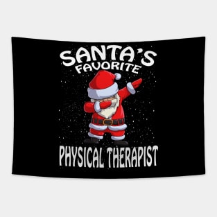Santas Favorite Physical Therapist Christmas Tapestry