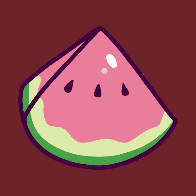 Big Watermelon Slice by saradaboru