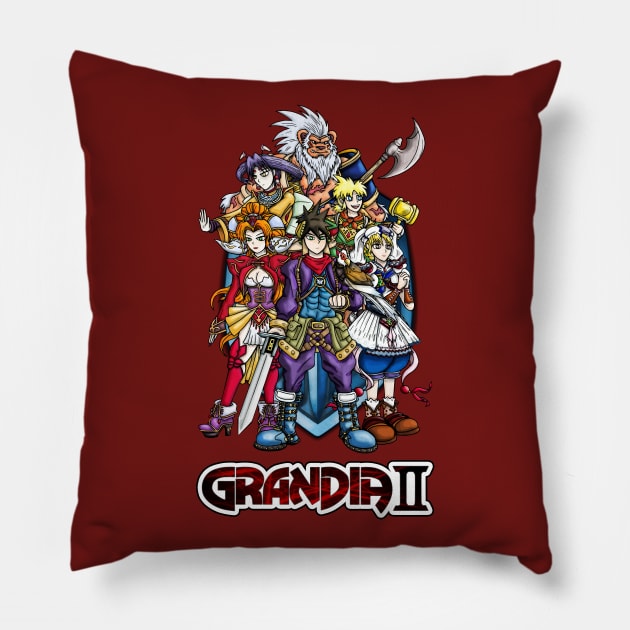 Grandia II Heroes Pillow by WarioPunk