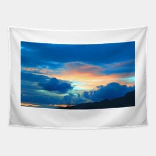 Granada Sunset sky Tapestry