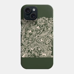 Little green forest Phone Case