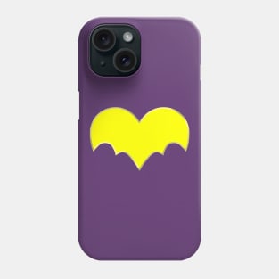 Bat Hero Heart Phone Case