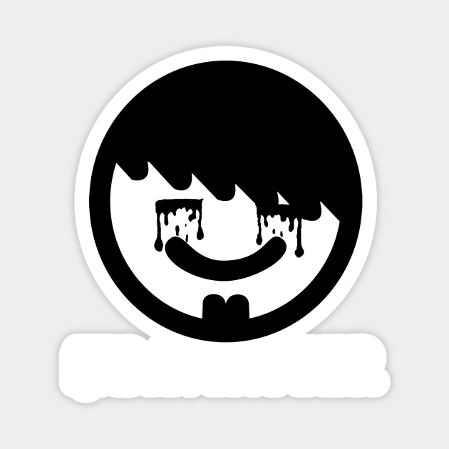 White Face Logo - Gaming - Magnet | TeePublic