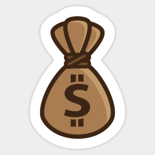 Money Bag Emoji Sticker for Sale by KHavens