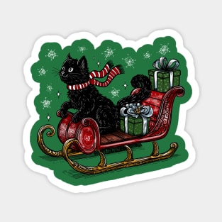 Santa’s Sleigh Magnet