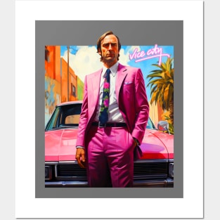 GigaChad: Vice City Edition Poster for Sale by bizossaurus