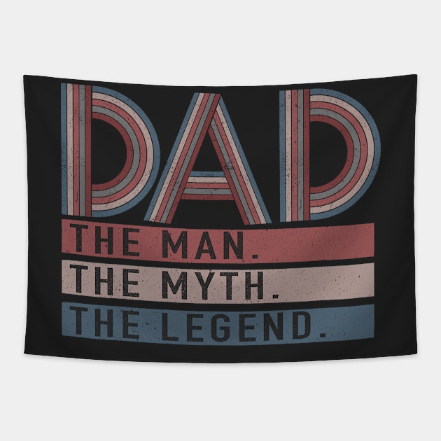 Dad the man the myth the legend Tapestry by Mastilo Designs