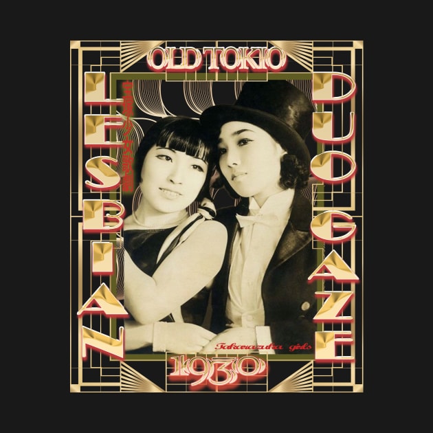 Lesbian fashion Tokio roaring twenties art deco - japanes by irresolute-drab