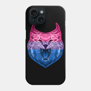 Caracal (Bisexual Pride Flag) Phone Case