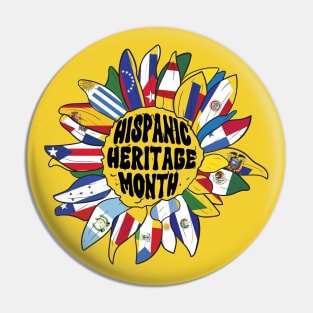 National Hispanic Heritage Month Pin