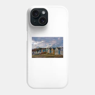 Beach Huts Hengistbury Head Dorset England Phone Case