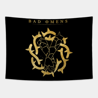 BAD OMENS Tapestry