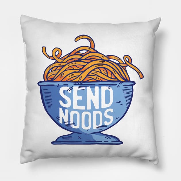 Send Noods Pillow by madeinchorley