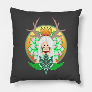 Forest nymph sunrise Pillow