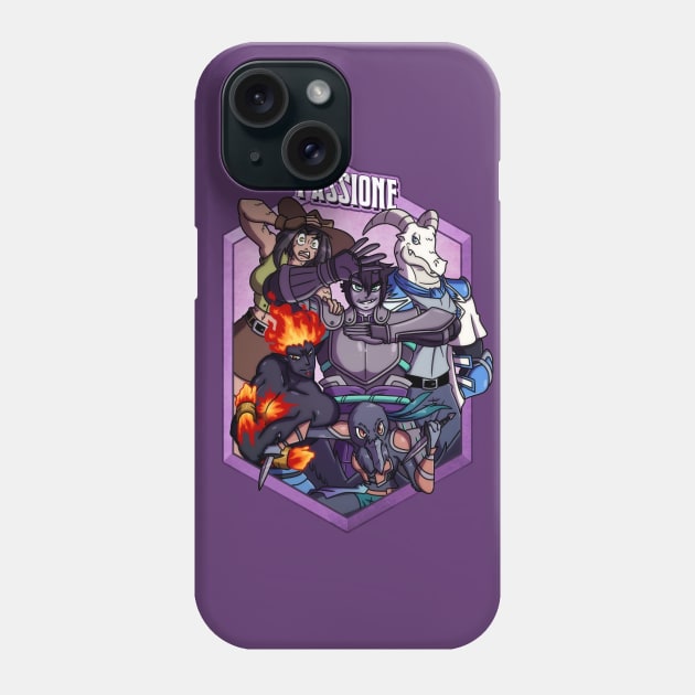 Passion Group Frame Phone Case by DrCrafty