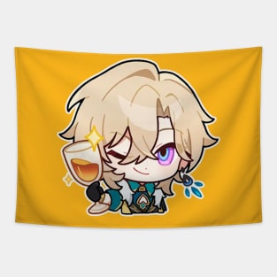 Honkai Star Rail Chibi Aventurine 4 Tapestry