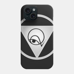 V2020-EYECON-MEDALLION-SILVER Phone Case