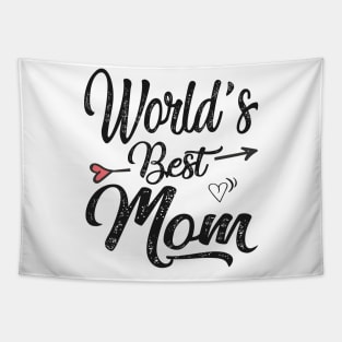 Worlds best mom Tapestry