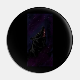 Space Wolf Pin