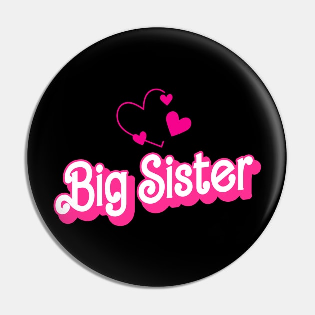 Funny Big Sister Gifts Girls Womens Big Sister Pin by KsuAnn