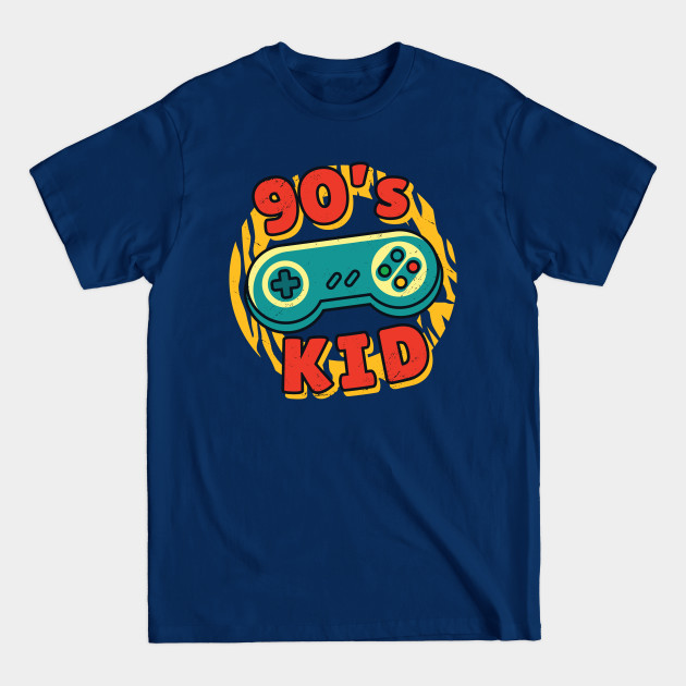 Disover 90s kids gaming nostalgia vintage - 90s Kid - T-Shirt