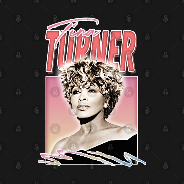 Tina Turner ///// 80s Style Retro Fan Art Design by DankFutura