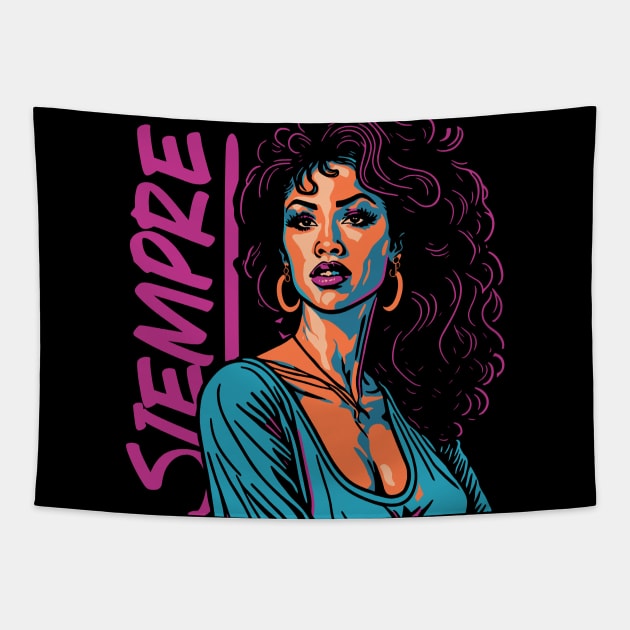 Siempre Selena // Forever Icon Tapestry by SLAG_Creative